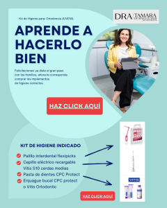 Artículos de higiene dental para personas que usan frenillos de ortodoncia